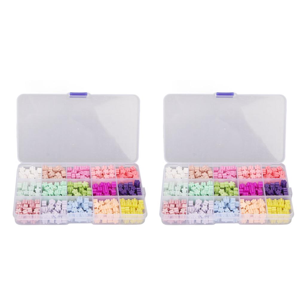 2 Box Sealing Wax Beads 15 Colors Quick Drying Octagonal Craft Sealing Stamp Wax for Party Invitatio