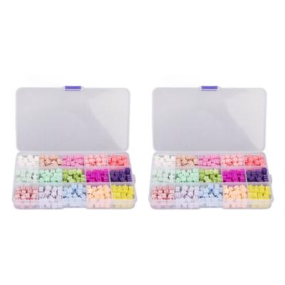 2 Box Sealing Wax Beads 15 Colors Quick Drying Octagonal Craft Sealing Stamp Wax for Party