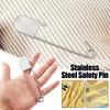 5PCS 304 Stainless Steel Oversized Safety Pin 12.7cm Large Size Brooch Pins DIY Sewing Tools Apparel Supplies Decor Accessories