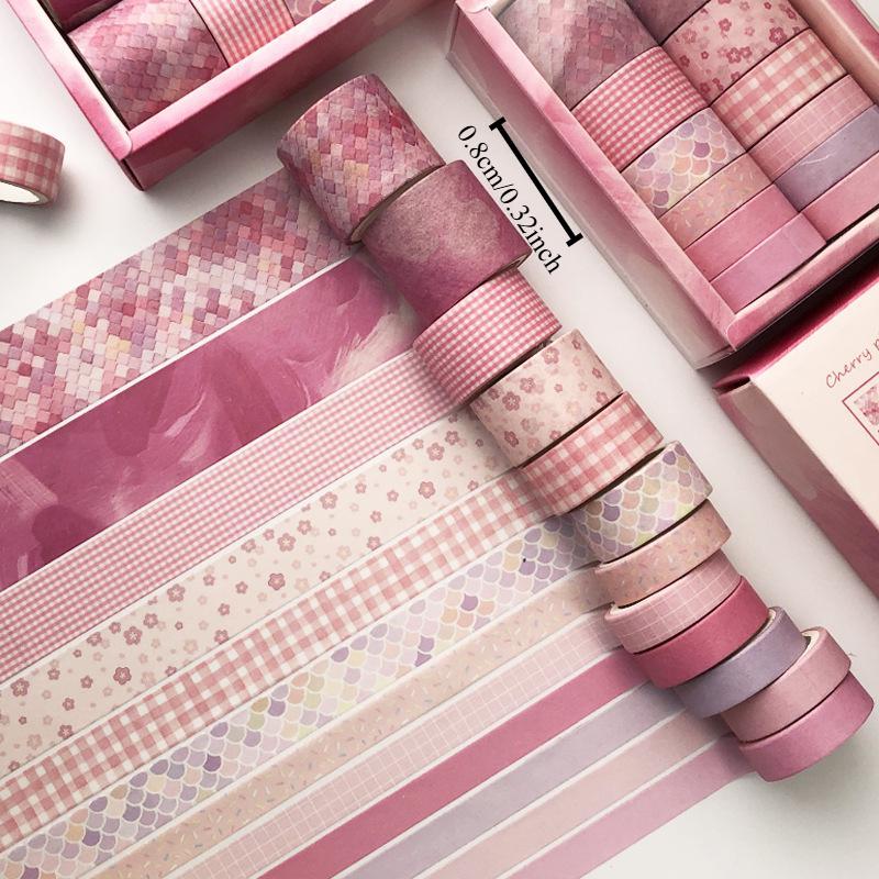 12 Pcs/set Vintage Chinese Palace Style Washi Tape Set Scrapbooking DIY Journal Stationery Masking Adhesive Tape School Office