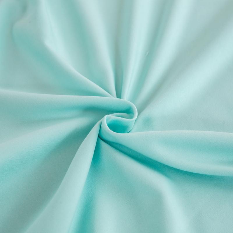 Neues Spannbettlaken aus gebürstetem Polyester-Baumwoll-Twill in Volltonfarbe, 1 Stück, 120/150/180/200 cm, maschinenwaschbar, leicht und atmungsaktiv