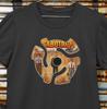 Retro Beastie Boys Sabotage Vinyl Record Styled T-Shirt / Vintage Punk Hip Tee