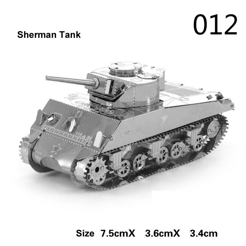 Scorpio Churchill T34 Sherman Tiger Tank Model Kits DIY Laser Cut Assemble Jigsaw Toy GIFT for Audlt Children