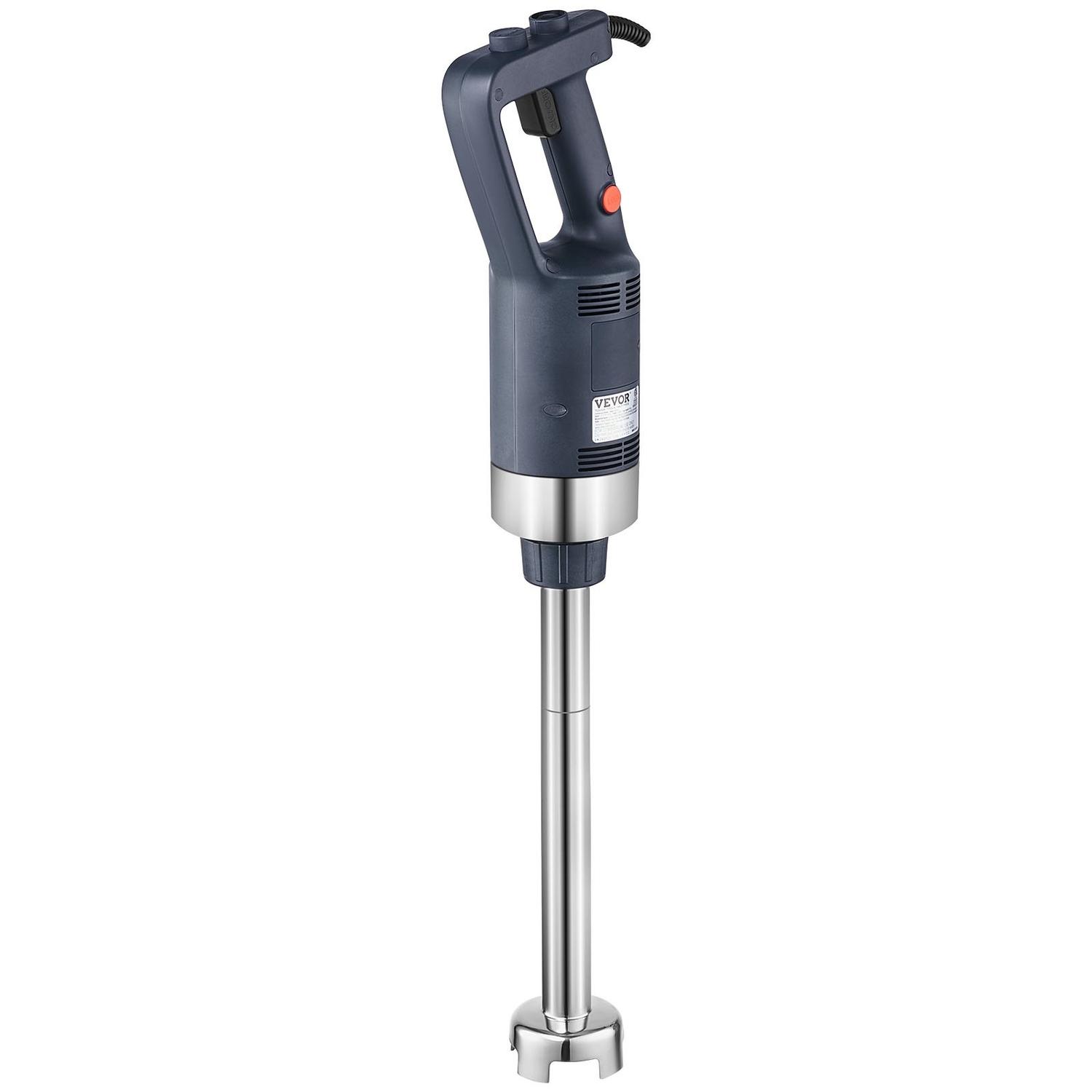 Mixeur Plongeant Commercial 500W Batteur à Main Robuste pour Soupes Sauces