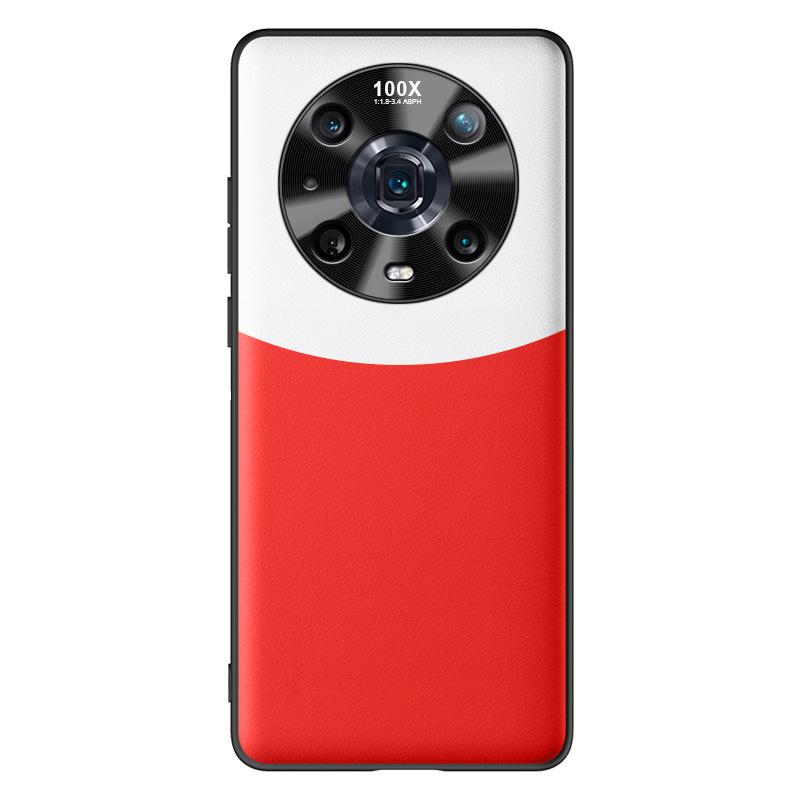 Liquid Leather Shell Protective Cover for Honor Magic 4 Pro Provides Anti-fall Protection In a Single Piece Shipment.