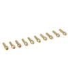 10 piezas para portabrocas de mini taladro 4.2/4.8mm Pinza de cobre para uso en herramientas rotativas