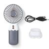 Innovative Lightweight Portable Cartoon Mini Electric Fan Featuring Built In Mobile Device Support For Easy Viewing Anytime