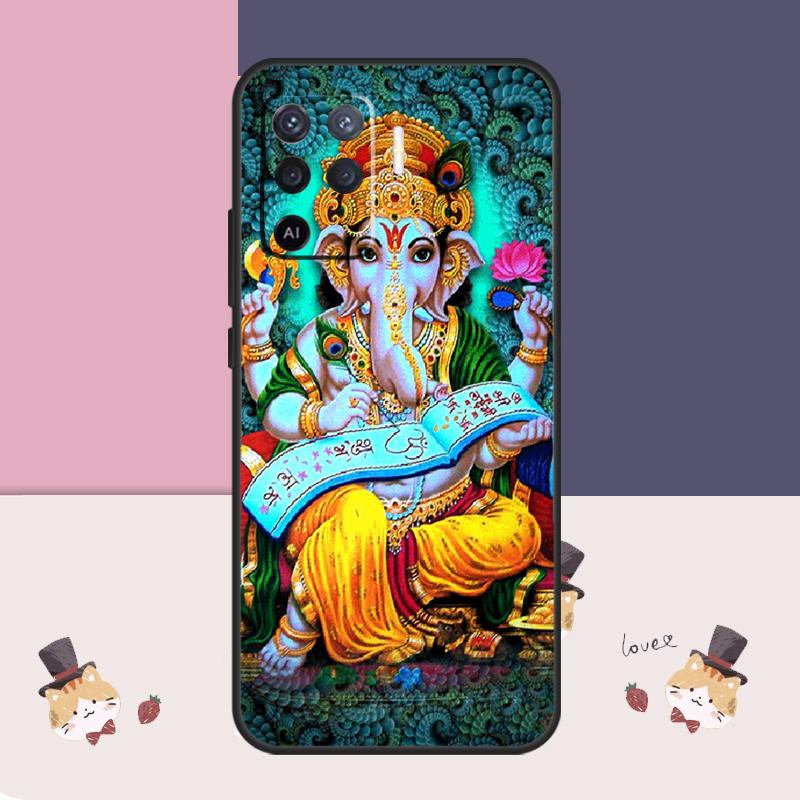 Ganesh Elephant God Case For Oppo A60 A40 A80 A5 Pro A15 A16 A17 A57 A77 A94 A74 A54 A76 A96 A18 A38 A58 A78 A98