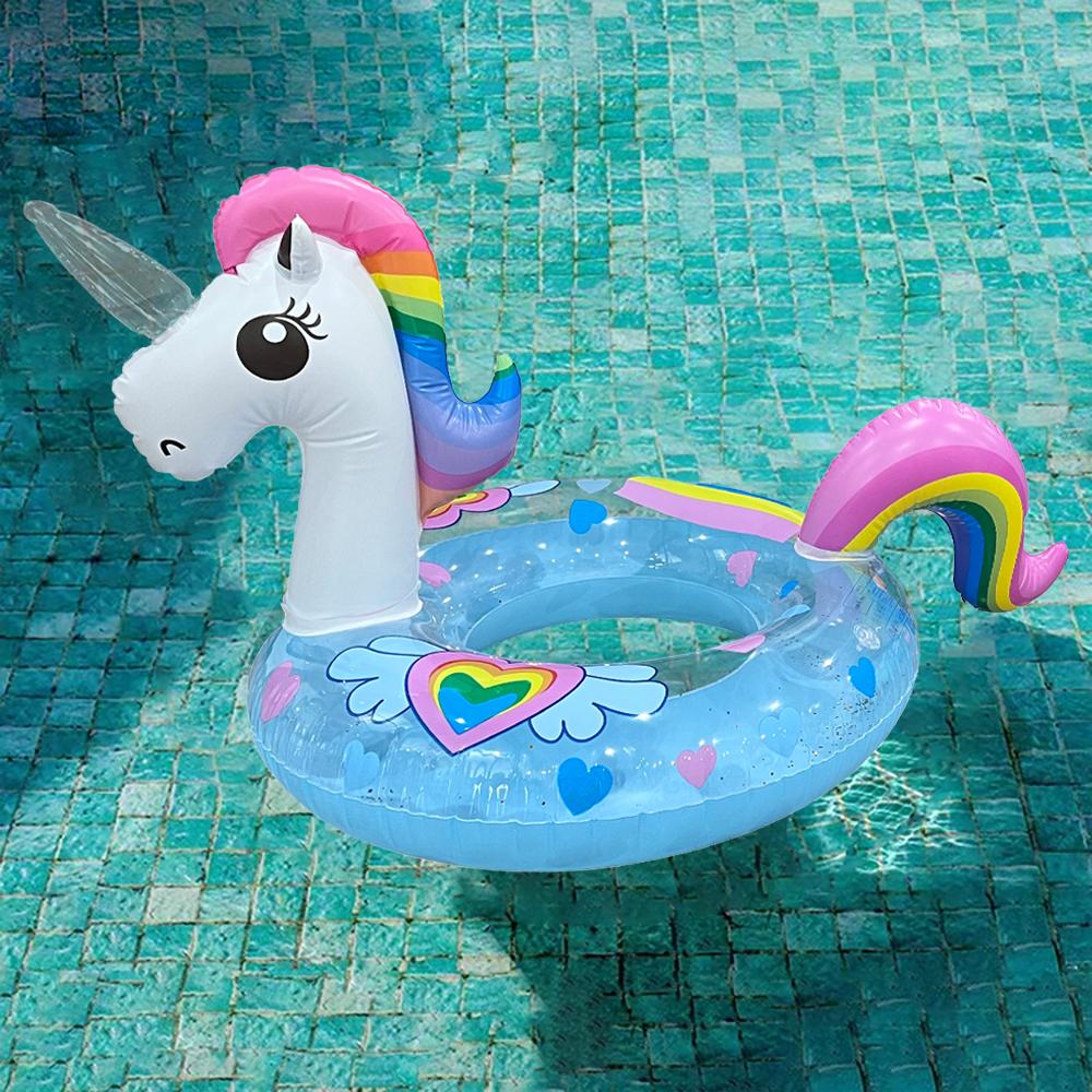 1 Stück Pailletten Schwimmring Reifen Unterarmreifen Aufblasbarer Schwimmreifen PVC Verdickt Schwimmreifen, Geeignet für Pool Strand