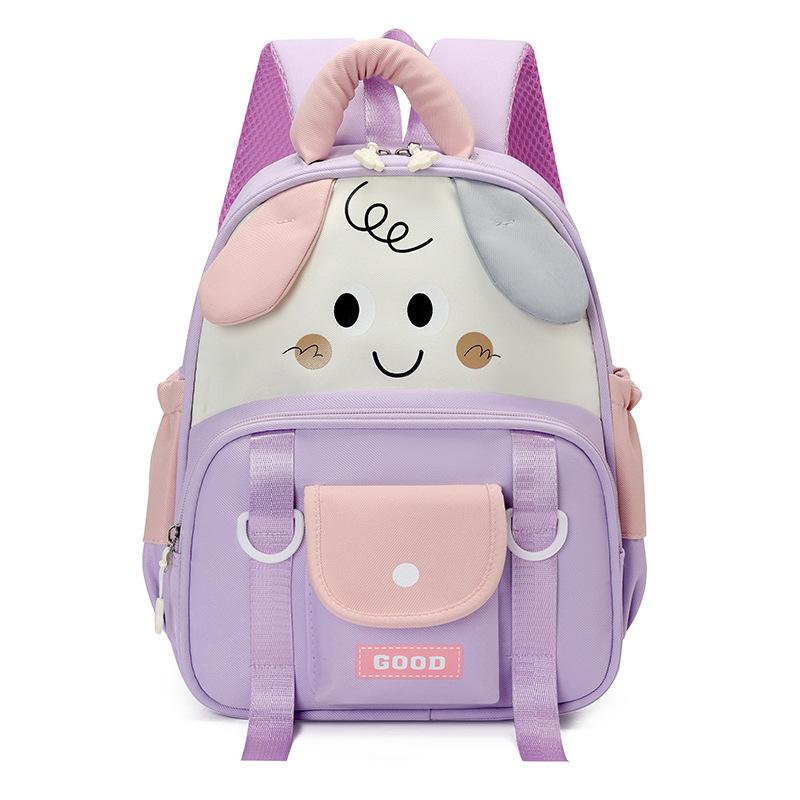 Schattige Cartoon Kleuterrugzak in Koreaanse Stijl voor Meisjes, Lichtgewicht Peuter Schooltas, 3-6 Jaar, Waterdichte Rugzakken voor Kinderen