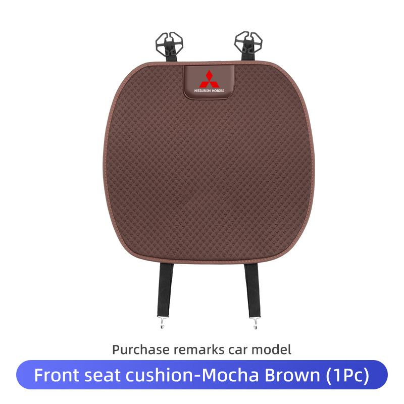 Car Seat Cover Ice Silk Protector Mat Pad Comfortable Auto Accessories For Mitsubishi Outlander Pajero Sport Lancer EX ASX L200 LO7