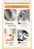 Xi Ke Portable Folding Electric Kettle - Stainless Steel Travel Hot Water Kettle for Business Trips & Dorms