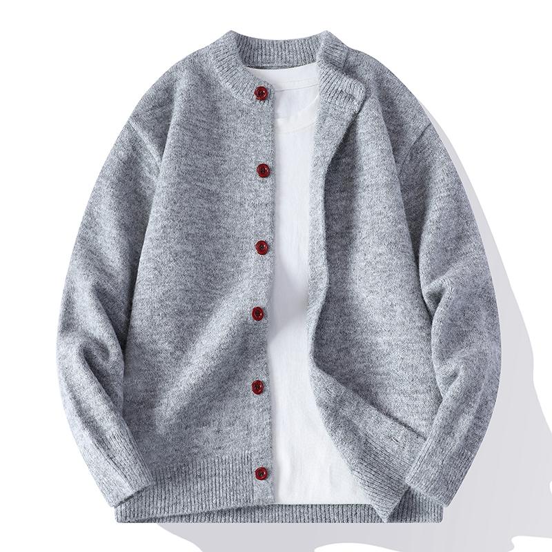 Pulover de toamnă pentru bărbați, larg, cu mânecă lungă, Tricou pentru bărbați, Pulover pentru bărbați