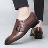 New Slip-on All-match Flats Casual Genuine Leather Men Dress Shoes Handmade Male Comfortable Loafers Mens Slip On Walking Shoes