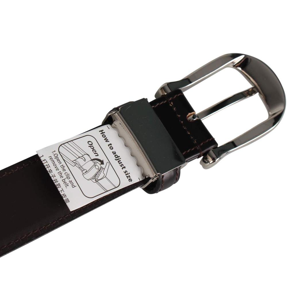 LEATHER BELT Belt Leather Belt Chocolate [Macintosh Philosophy] MAP-810013 (12)