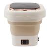 Portable Washing Machine 9L Automatic Small Foldable Bucket Washer for Dormitories Travel Business Trip