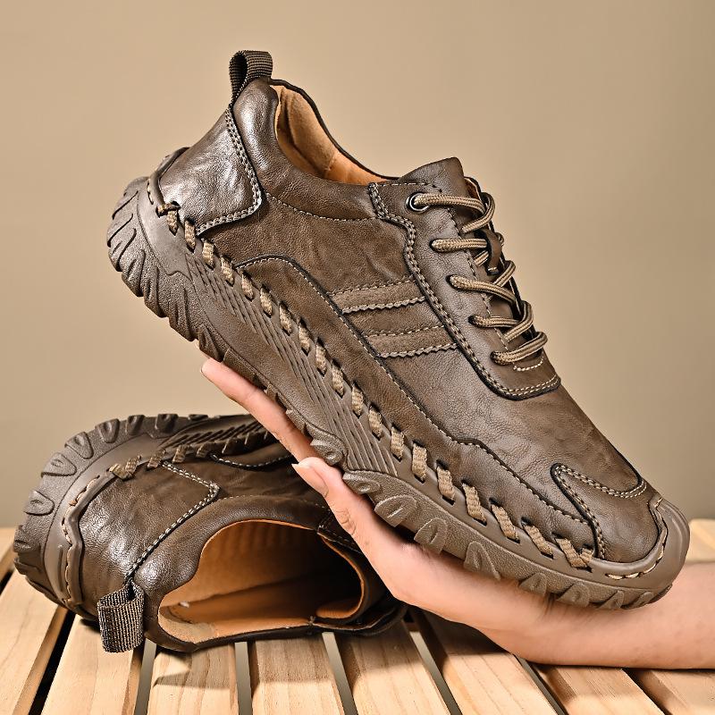 Весенние кожаные туфли большого размера, мягкая подошва, ретро-стиль, британский стиль, повседневные 38