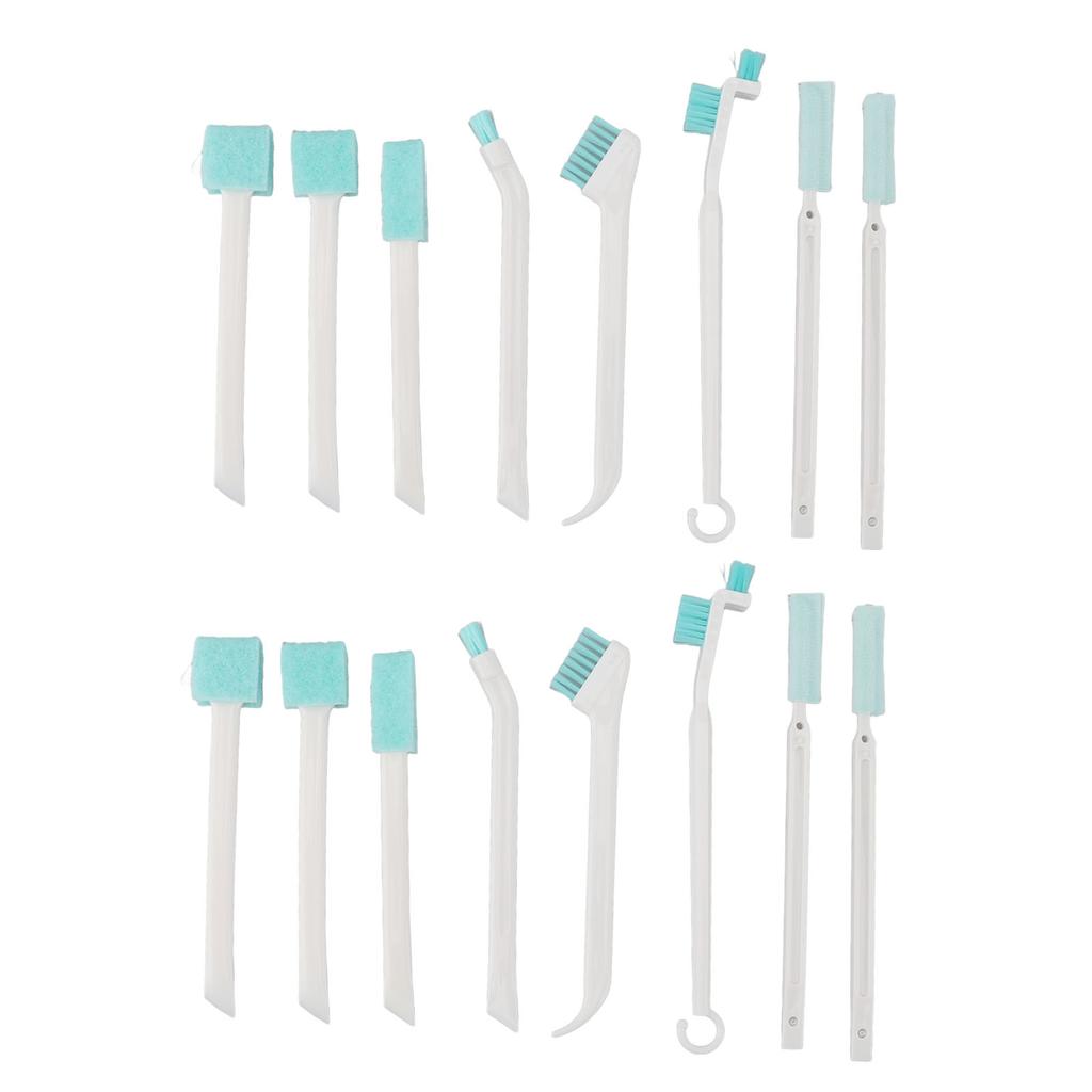 16pcs Small Cleaning Brushes Crevice Cleaning Detail Tiny Scrub Cleaner Brush for Window Tracks Groove Humidifier Car