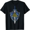 Nintendo Zelda Hylian Shield Element Icons Graphic T-Shirt T-Shirt