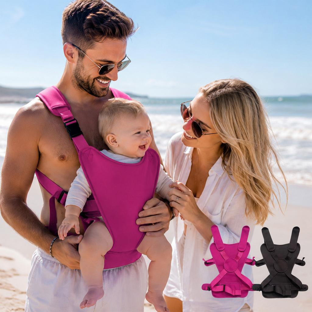 Summer Baby Swimming Carrier Two In One Infant Waist Stool Adjustable Strap Support Breathable Material Outdoor Indoor Use