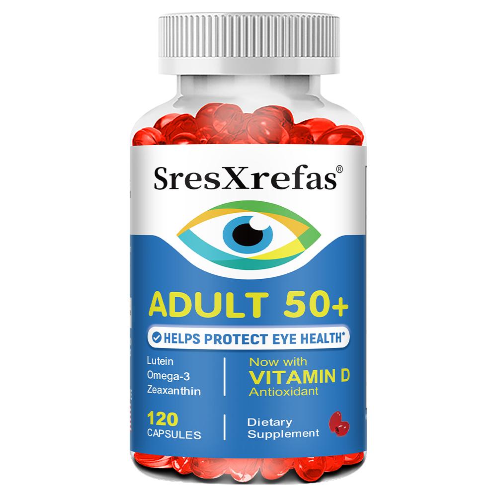 

Omega-3 Dietary Supplement, With Vitamins, Zinc, Lutein, Zeaxanthin, 120 Capsules 120 Capsules