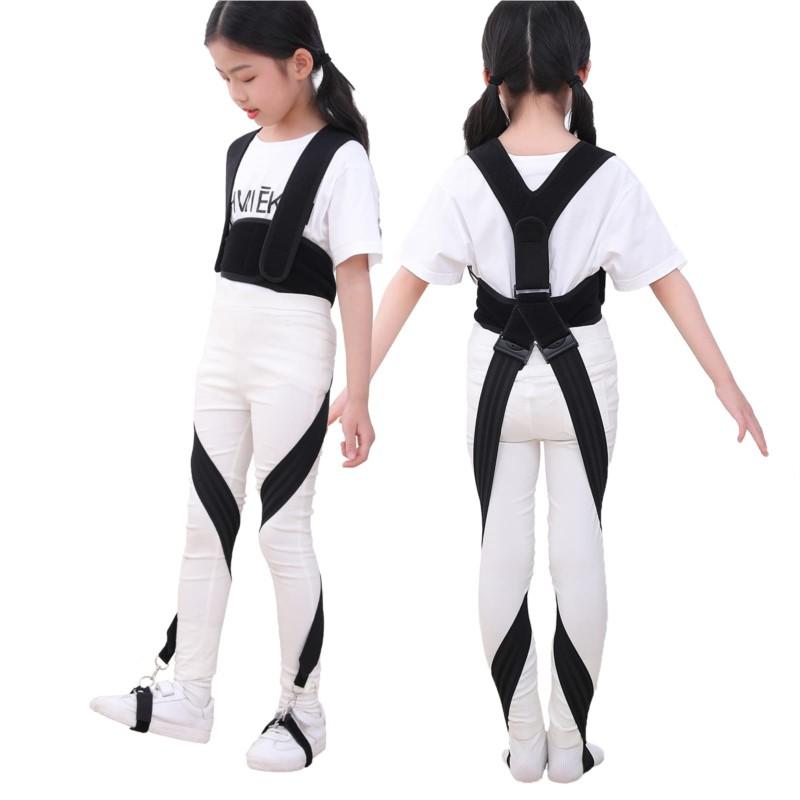 Пояс-корректор ног Х-образной формы Легкий корректор осанки для подростков Универсальный Support для ног Выпрямление ног Small