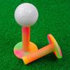 3Pcs Training Practice Tees Beginner Trainer Practice Rubber Golf Tees Holder Golf Accessories for Practice Mat Easy Use