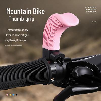 Ergonomic Mountain Bike Bullhorn Bar Ends and Hand Grips