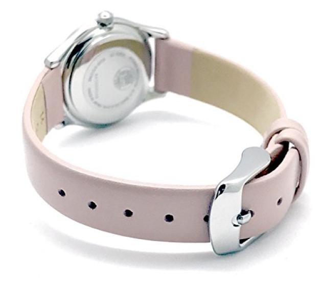 Citizen Slim Watch with Genuine Leather Strap and Spare Strap Domestic Model Number Eco-Drive Women's Solar-Powered Included, EM0400-51A/PK [Used]