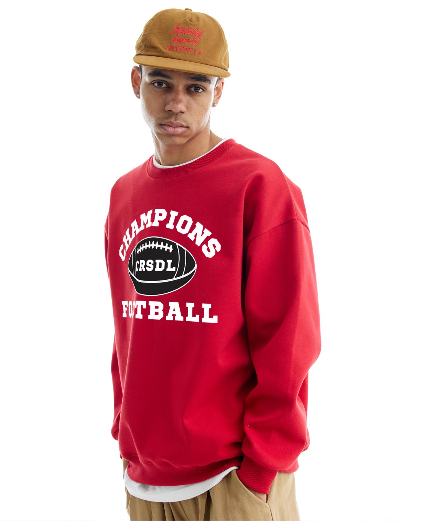 Свитшот Champion Football Red, Lab 1984, со вкусом сливочной содовой L(2)