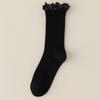 Female Spring and Autumn Lace Sports Deodorant In The Cylinder Stack Socks