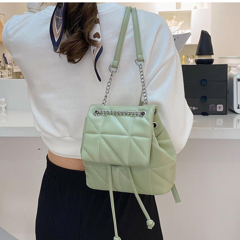 chain strap mini backpack