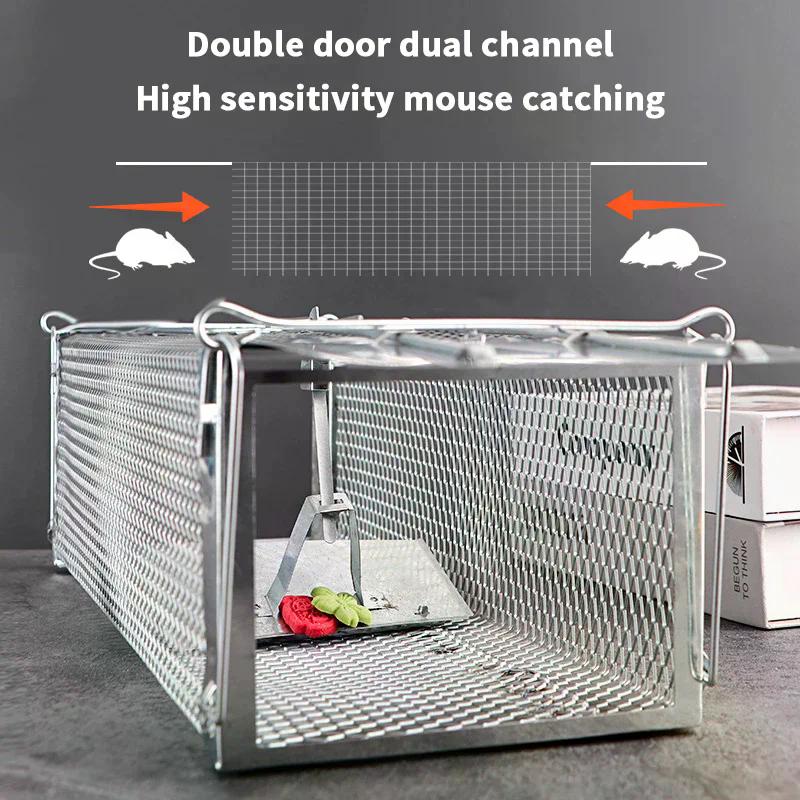 Metall Eisengitter Haushalt Innen Automatische Nagetierfallen Zum Vertreiben Um Große Ratten Zu Fangen Rattenkäfig Lebend Humane Käfigfalle