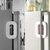 1/2pcs Household Refrigerator Lock Freezer Door Lock Toddler Children's Cabinet Safety Lock Baby Anti-pinching Safety For Baby