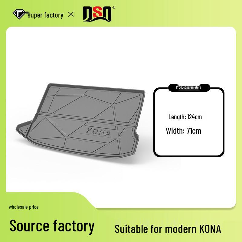 Hyundai KONA, REINA, Elantra Trunk Liner & Tail Box Mat