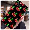 Cherry Pattern Case For iPhone 15 Pro Max 14 13 12 11 16 17 Pro Max mini 15 16 Plus 16e 17 Air Phone Cover