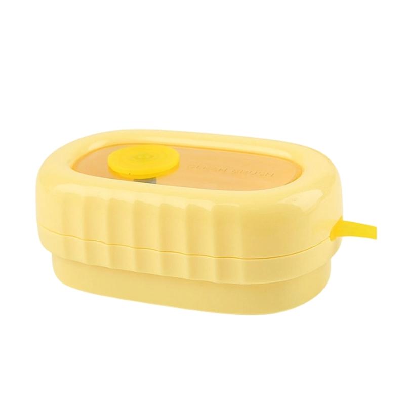 

Ergonomic Bubble Roller Laundry Brush Press Release Design Efficient Stain Removal Household Cleaning Brush For Delicate Fabrics жёлтый