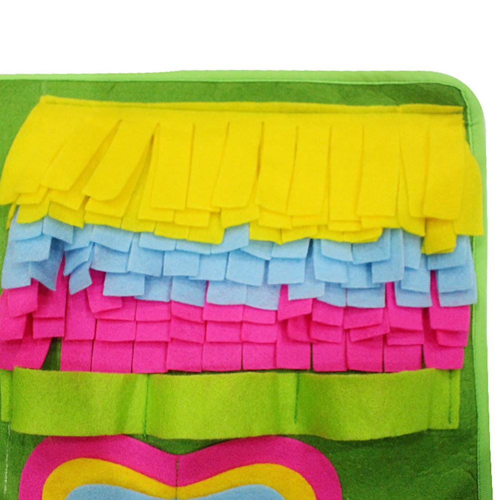 Dog Search Mat Dog Snuff Mat Washable Play Puzzle Mat Feeding Mat Interactive Toy for Pet Supplies