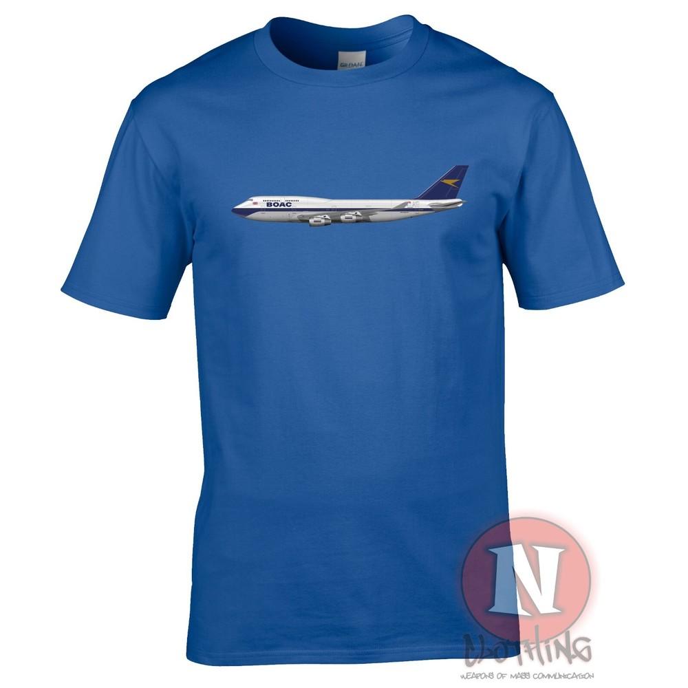 Boac 747 TShirt Ba Anniversary Livery Plane Spotters Airline Crew Airports Tee