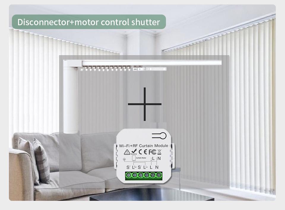 Graffiti APP Smart Voice & Remote Control Wi-Fi Timer for Curtain Motor Switch