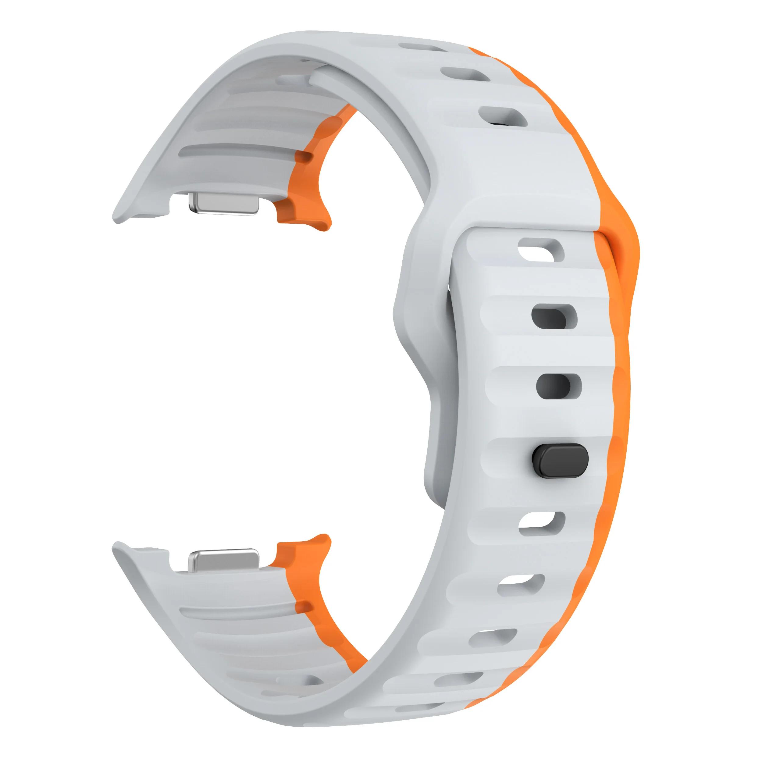 

Wave Silicone Strap for Samsung Galaxy Watch 8Classic 46mm Sports Band Bracelet for Samsung Watch 8 40 44mm Smart Accessories Watch 8Classic 46mm