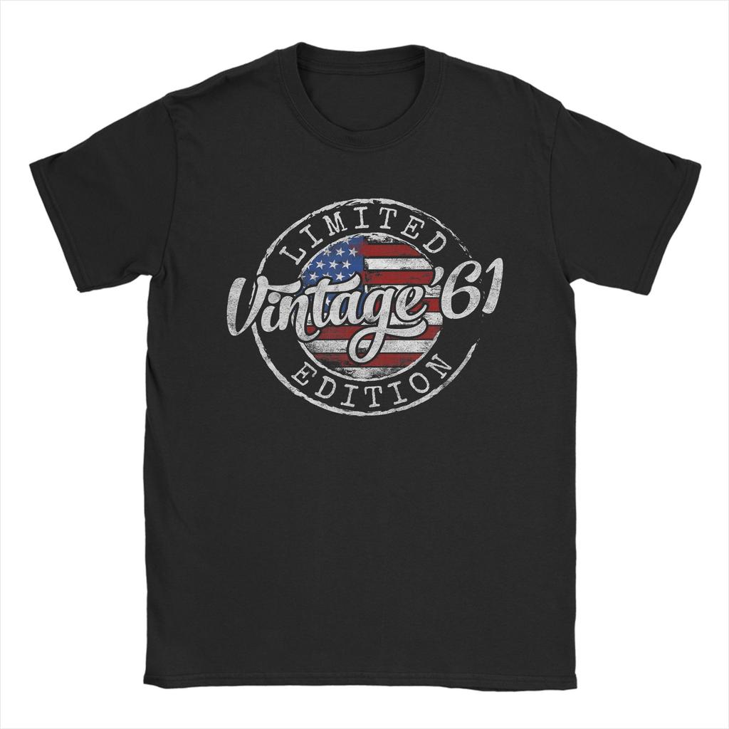 Vintage  Text th Birthday Unisex T Shirts  Humor Tee Shirt Short Sleeve Round Collar TShirts Cotton New Arrival Tops