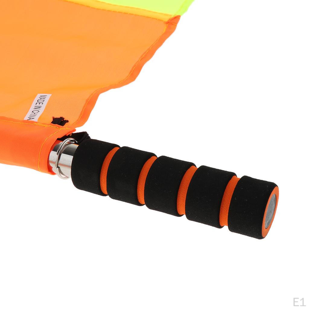 Флаг профессионального футбольного судьи с правилами регулирования линии — компактный — фото 2