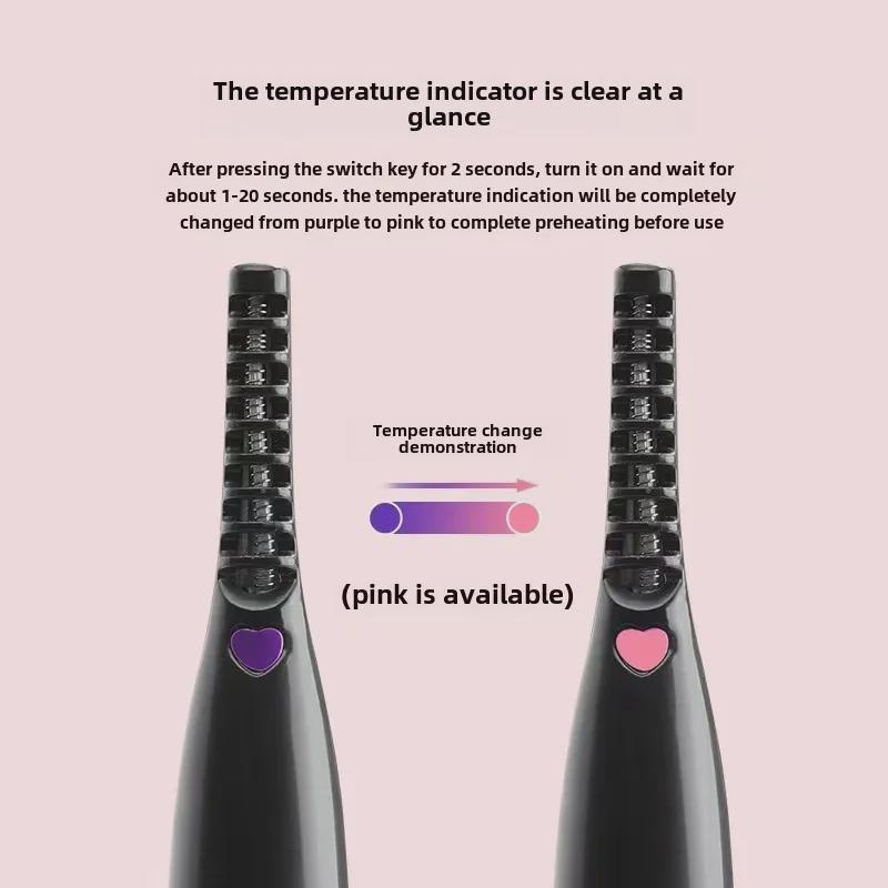 Mühelose elektrische Wimpernzange: Perfekte Locken in 10 Sekunden!