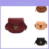 Stylish Vintage Saddle Bag For Kids Breathable Versatile Shoulder Crossbody Purse