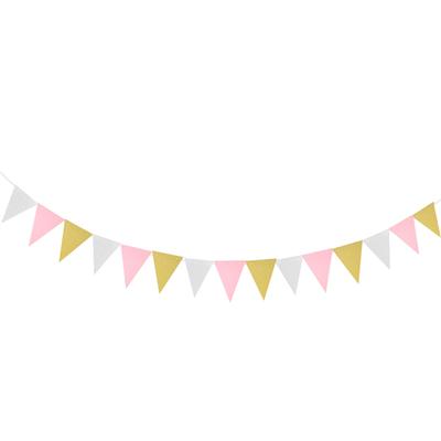 3ms Baby S Birthday Banners Glitter Pennant Flags Garland Streamer