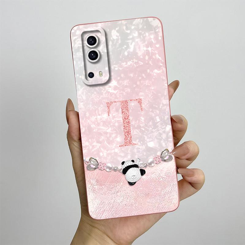 For Vivo Y72 5G Case Vivo Y52 5G Phone Case V2041 V2053 Fashion Crown Letters Full Package Matte Anti Drop Soft Protective Cover