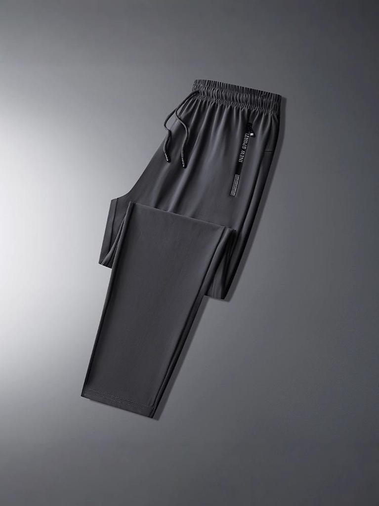 Men's Summer Quick-Dry Ice Silk Sports Pants