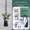 DIY Butterfly Brocade Pendant Kit - Handmade Car Accessory & Dragon Boat Festival Souvenir