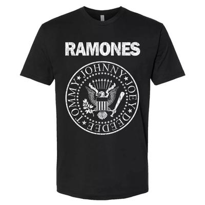 100% bomull TOPPER UNISEX T-SKJORTER HERRE DAME Ramones T-skjorte Punk Rock New York The Ramones Misfits Rock N Roll T-skjorte